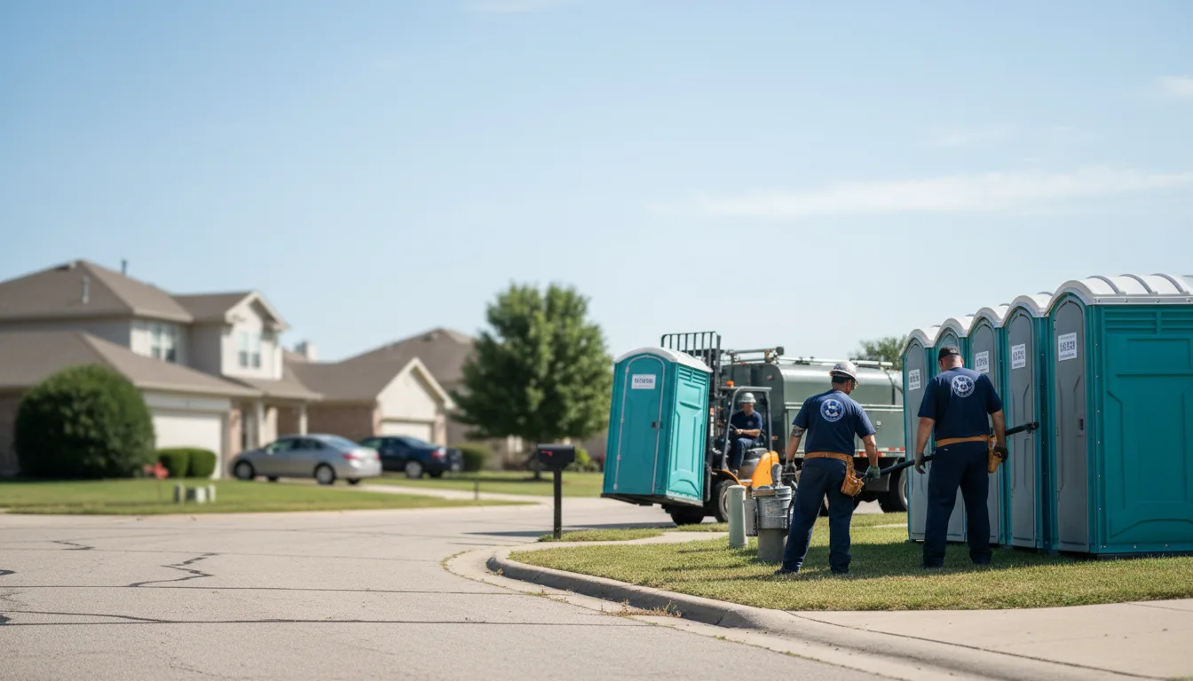 Porta Potty Rental in Clever, MO near me
